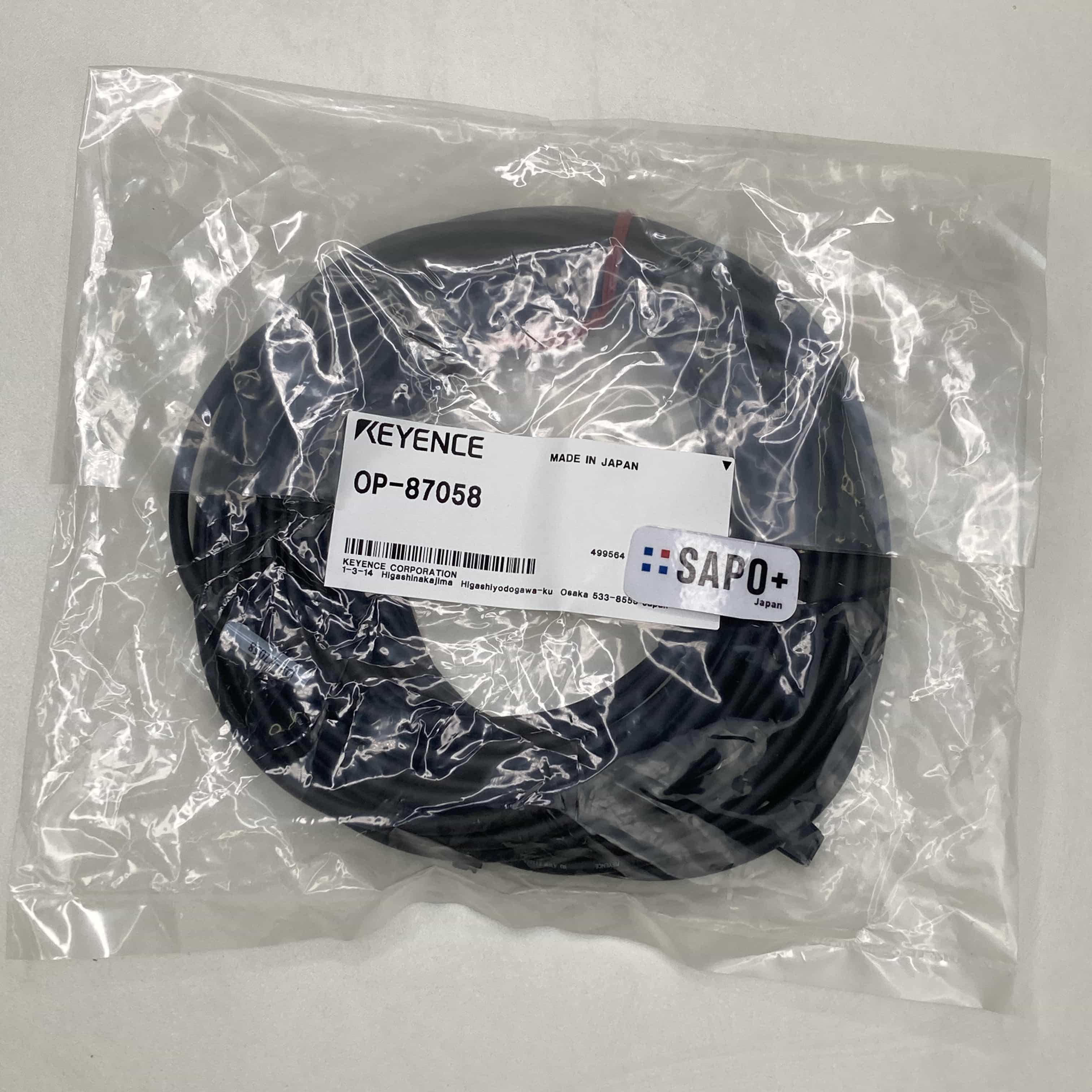 新品未使用品　キーエンス　L字コネクタカメラケーブル ☆ 新品 KEYENCE キーエンス OP-87274 コネクタケーブル : CJFT-Store
